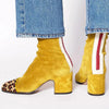 MITTELHOHE STIEFELETTE MIT SPORTLICHEN DETAILS