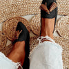 SPITZENMOCCASINS MIT FRANSEN