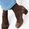 ELEGANTER STIEFELETT MIT RECHTER SPITZE