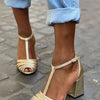ELEGANTE SANDALEN MIT T-RIEGEL
