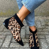 LEOPARDENSTIEFEL MIT SPITZEM SCHUH