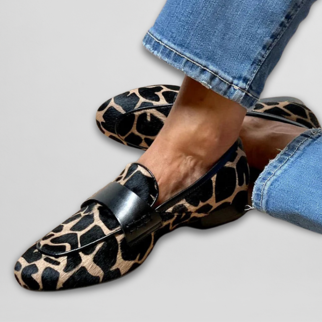 Leopard | Loafer mit Animal-Print