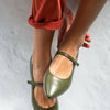 ELEGANTE BALLERINAS MIT RIEGEL