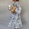 Idalina - Stylisches Bedrucktes Kleid
