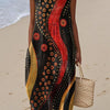 Vanessa - Sommerkleid mit abstraktem Print