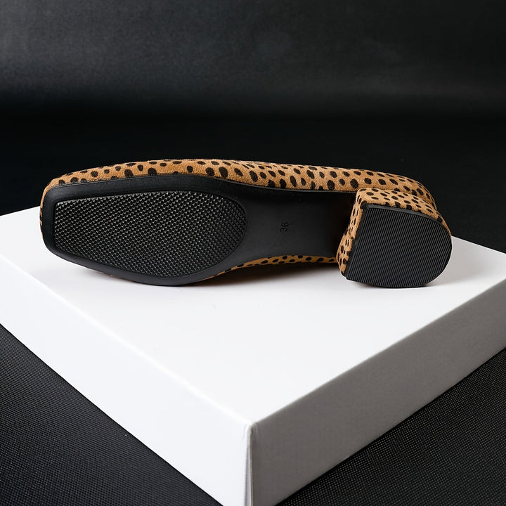 Lena – Gepunktete Komfort Niedrige Absätze