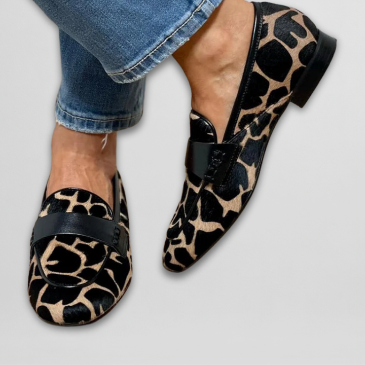 Leopard | Loafer mit Animal-Print