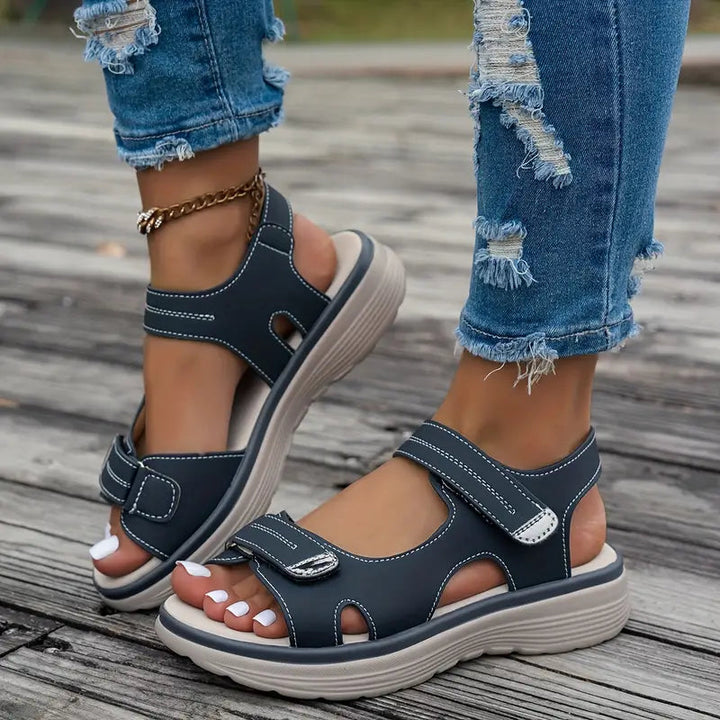 Alia™ Keilsandalen für Frauen - Ultimativer Komfort & Anpassbare Passform