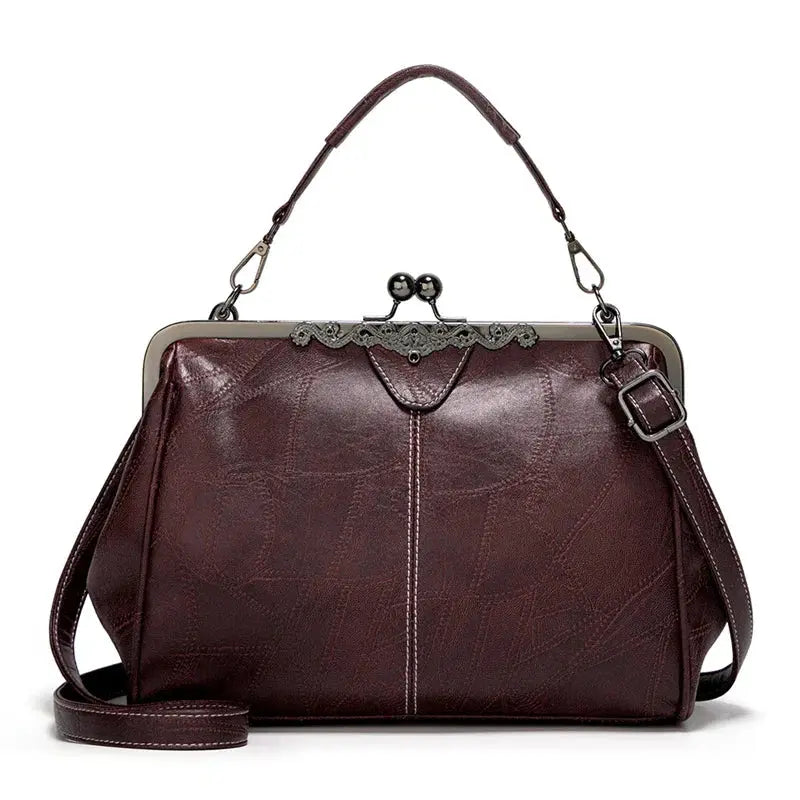 Johannas Klassischer Charme | Vintage-Ledertasche