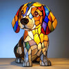 Pirouette – Magische Lampe für Hunde aus buntem Glas