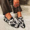 ELEGANTE TIERMUSTER-MOCASSINS