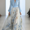 Abigail™ - Maxikleid mit strahlendem Blumenmuster