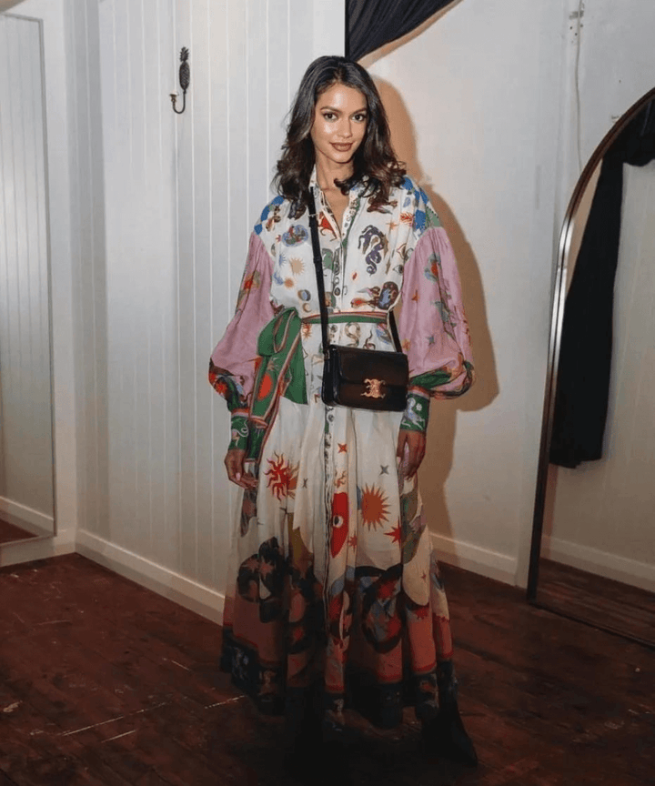 Dorthe™ | Schickes italienisches Maxikleid