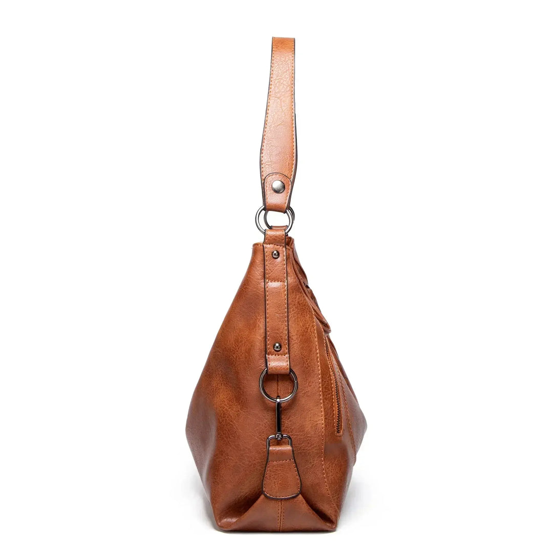 Priscillas Vintage-Charme | Lederhandtasche