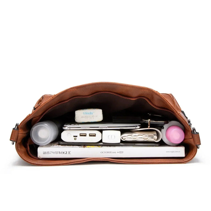 Priscillas Vintage-Charme | Lederhandtasche