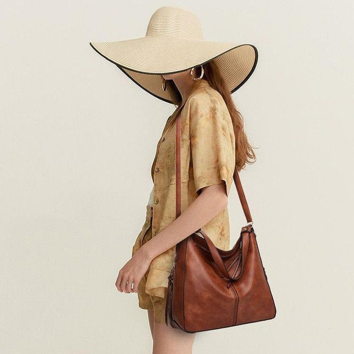 Brooklyn™ Tote Eleganz | Große Kapazität Schultertasche