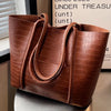Betina™ - Schultertasche aus Krokodilleder