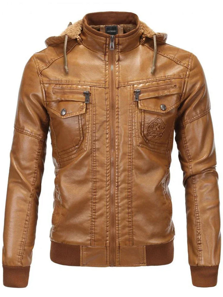 Luxus Lederjacke