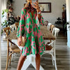 Everlen™ - Boho Bloom Midi Kleid