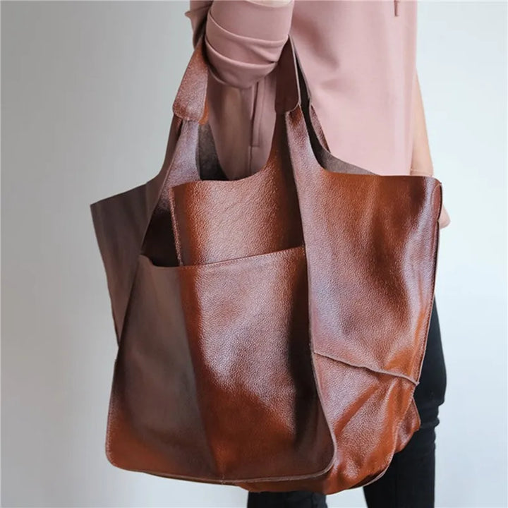 Laura | Vintage Lederhandtasche