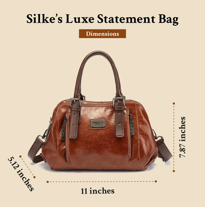 Silkes Luxe Statement | Lederhandtasche