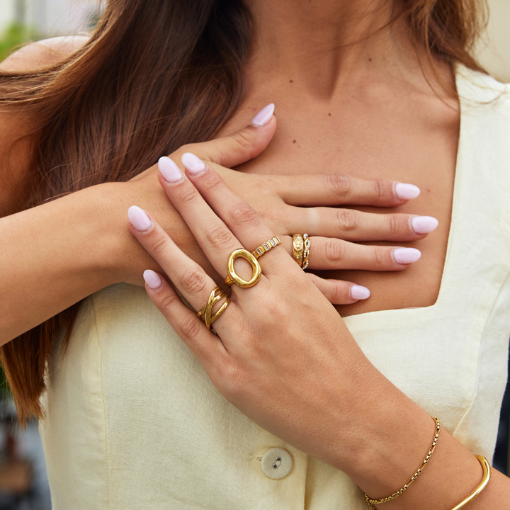 Bague en or fondu Vina