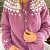 Maya | Vintage Isländische Strickjacke