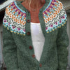 Alice | Vintage Isländische Strickjacke
