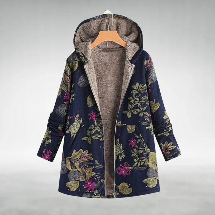 Sofia™ | Stilvolle Blumenfleecejacke
