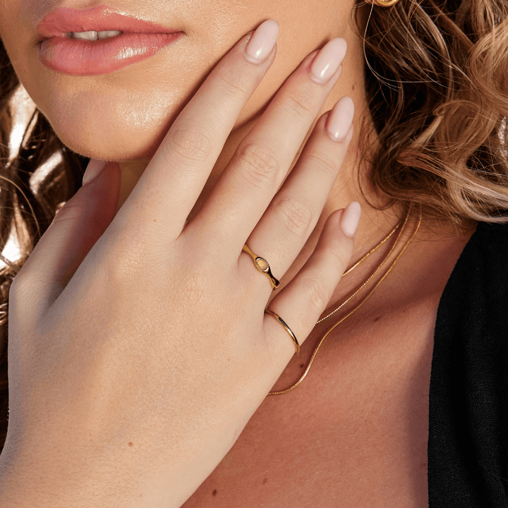 Bague en or Amalfi Wave