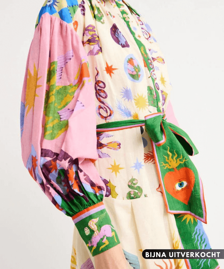 Dorthe™ | Schickes italienisches Maxikleid