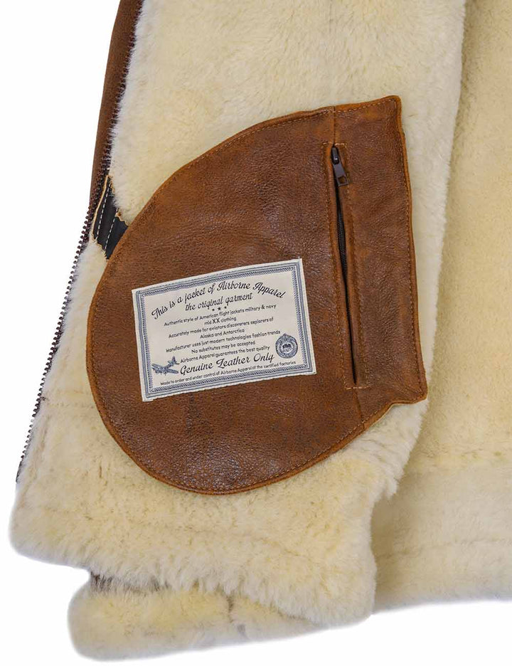 Aron™ | Bomberjacke mit Kunstfellkapuze