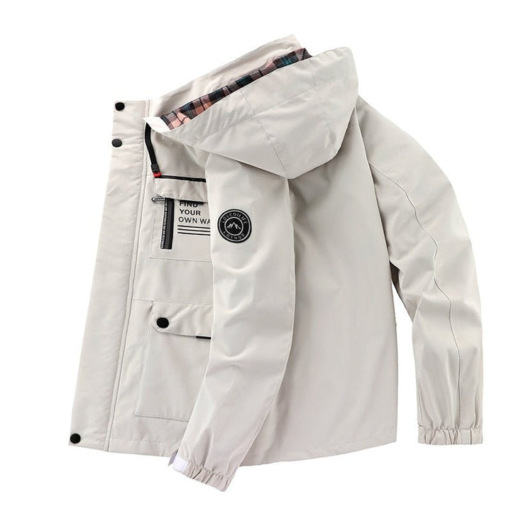 Logan™ - Bequeme winddichte und wasserdichte Jacke mit vielen Taschen