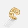 Bague en or Ember