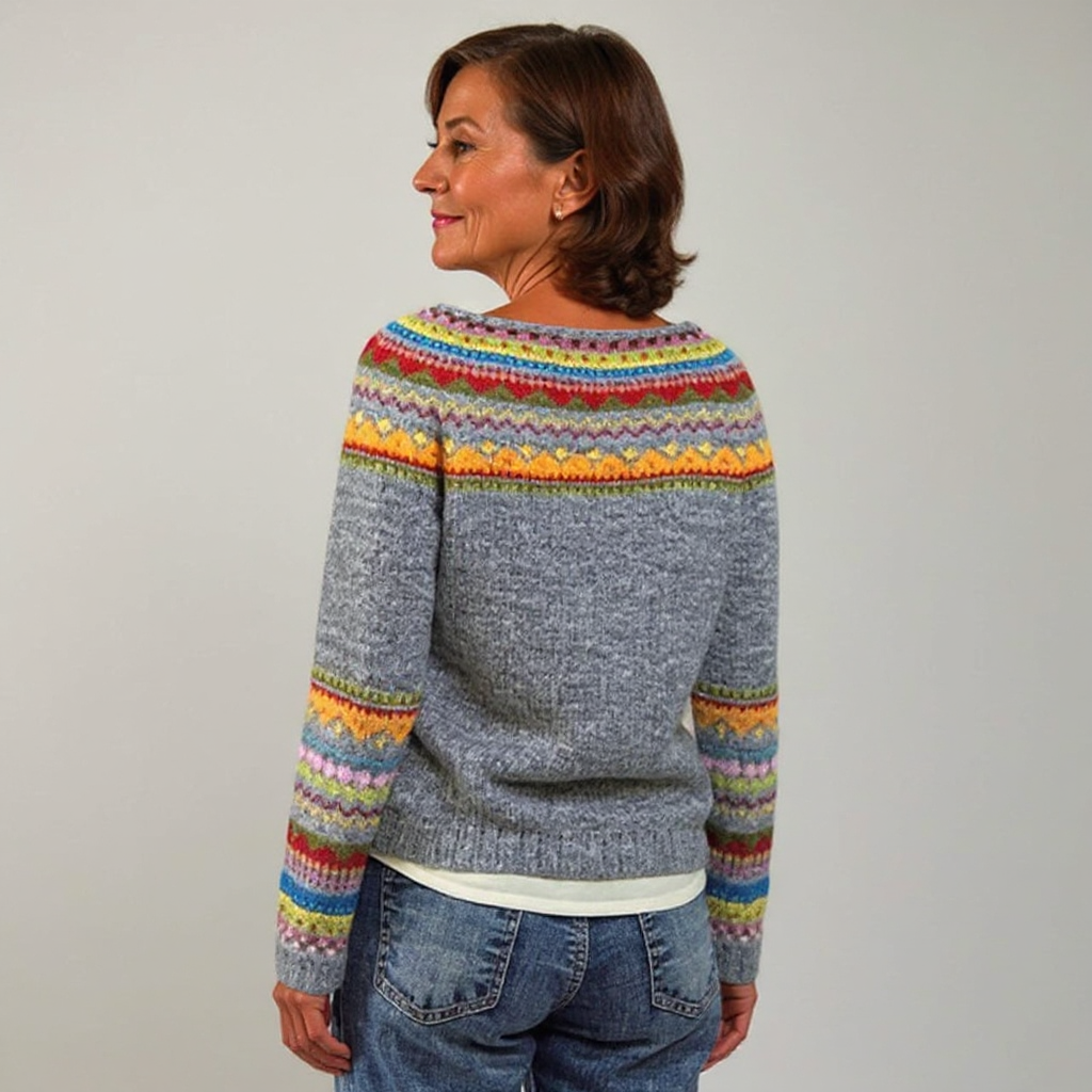 Emily™ - Gemütlicher Retro Pullover