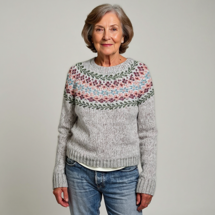 Bridget | Vintage Isländischer Pullover