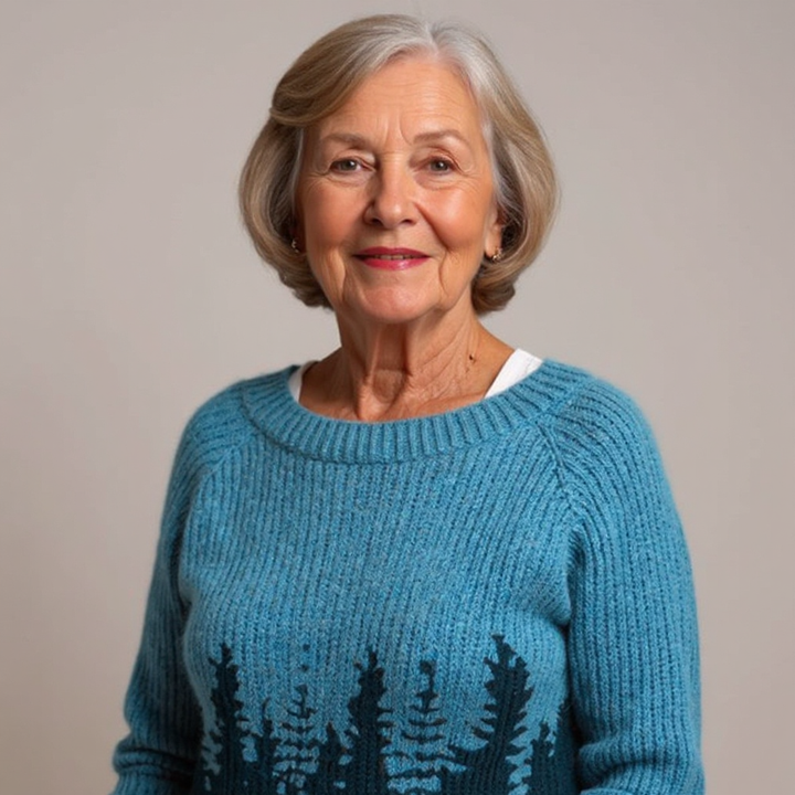 Natalie | Vintage Isländischer Pullover