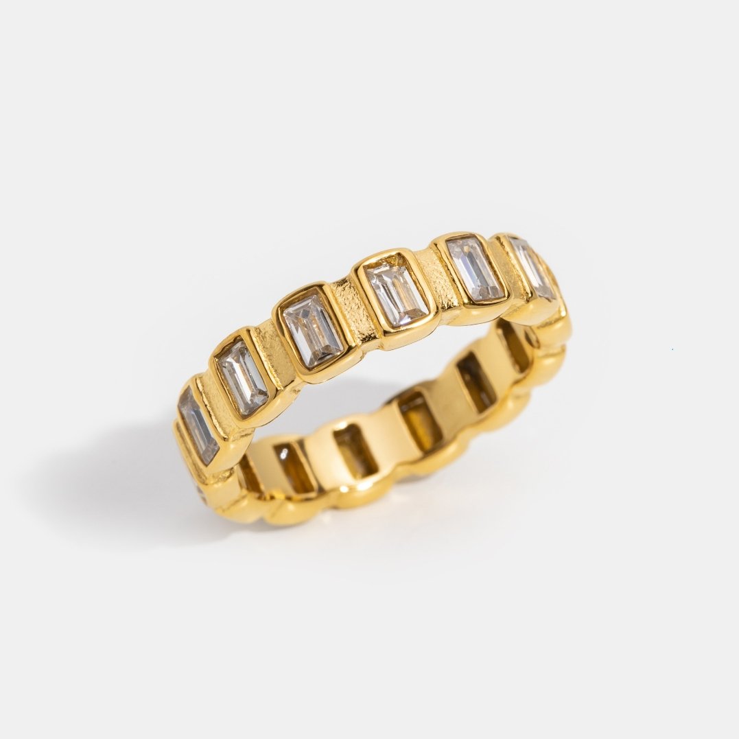 Bague Gigi en cristal carré