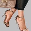 Riskante Verhaltensweisen Ankle Strap Heels