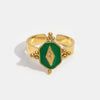 Bague vintage géométrique Marina