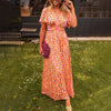 Amelia™ - Elegantes Floral Maxi Kleid