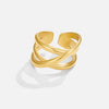 Bague en or trinitaire